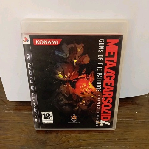 Konami metal gear solid guns - solid, 4