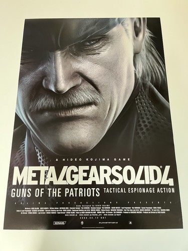 Poster metal gear solid - poster,