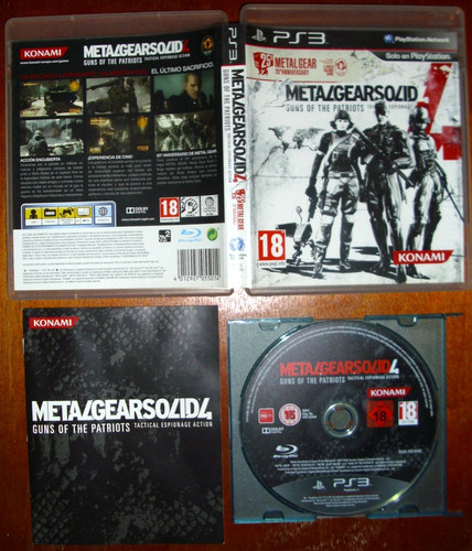 Metal gear solid - gear, 4: